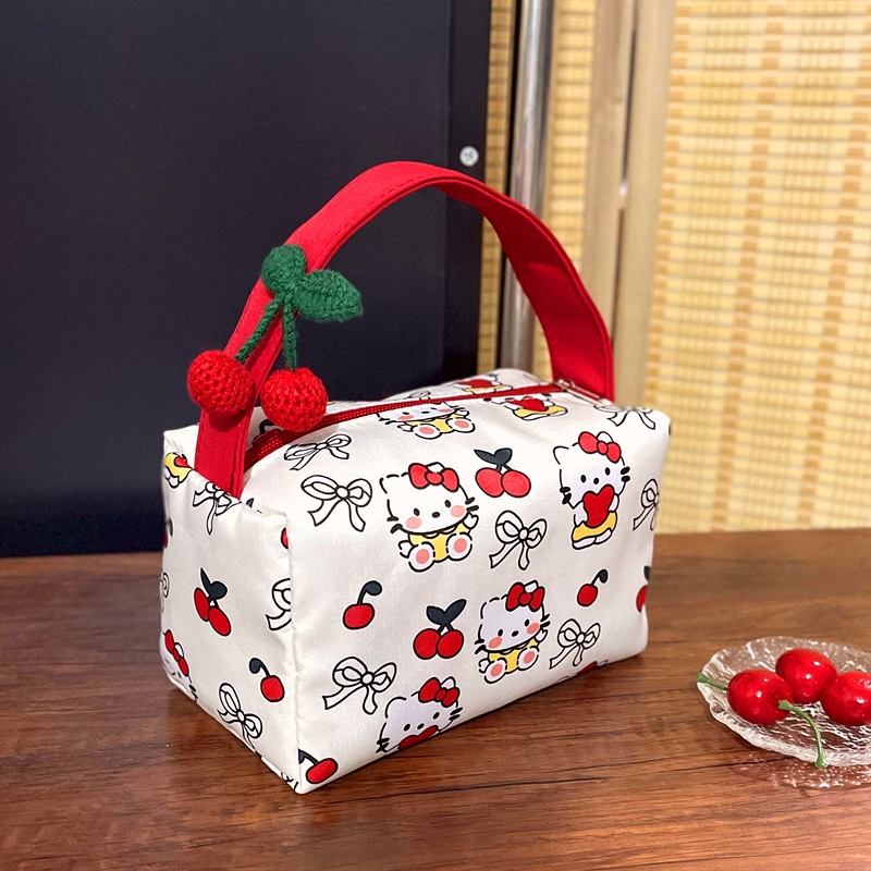 Beauty Preservation Makeup Bag - HelloKitty Large Capacity Cartoon Makeup Bag