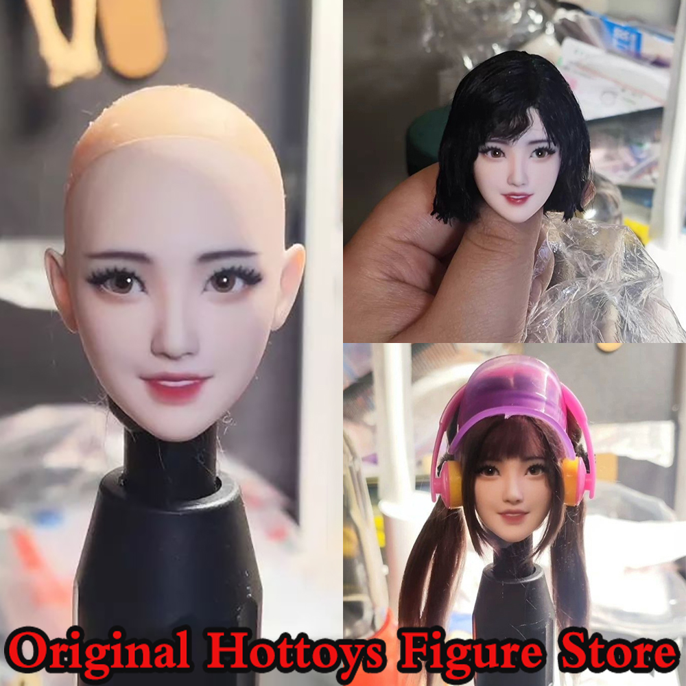 Beauty Makeup Edit - 1/6 Scale Female Soldier Head Sculpture