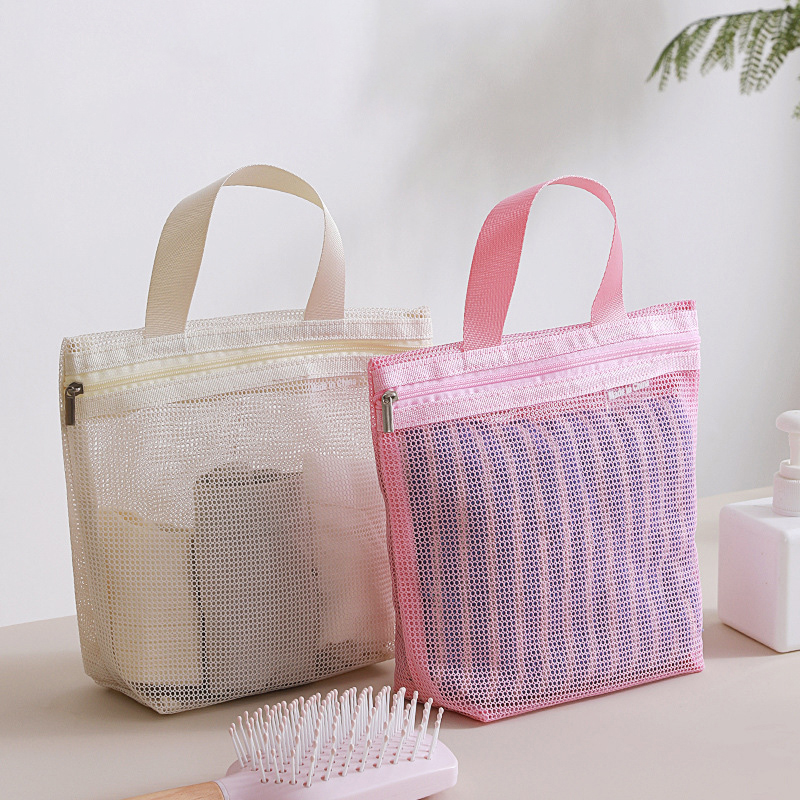 Beauty Preservation Makeup Bag - Mesh Makeup Toiletry Storage Bags Handbags