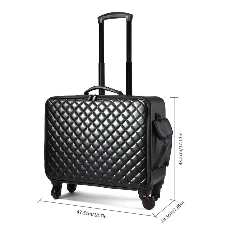 Travel Makeup Artist Bag Lugga - Beauty Preservation Makeup Bag reseña y precio