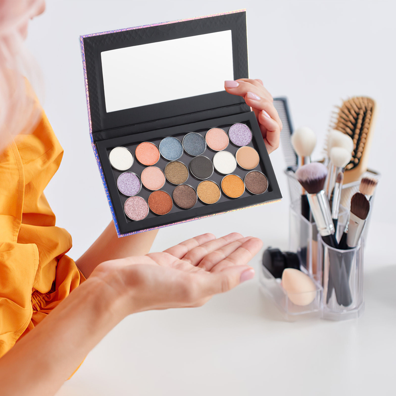 1Set Magnetic Makeup Palette E - Eyeshadow Palette reseña y precio