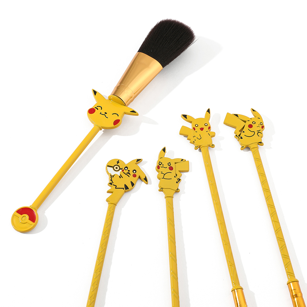 5pcs/set Pokemon Pikachu Makeu - Beauty Makeup Edit reseña y precio