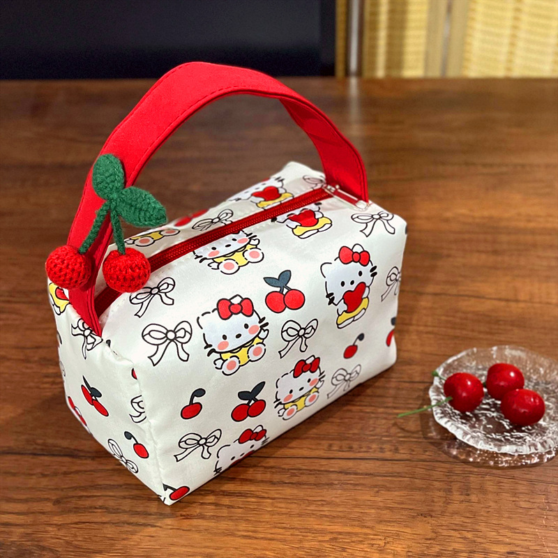 HelloKitty Large Capacity Cart - Beauty Preservation Makeup Bag reseña y precio