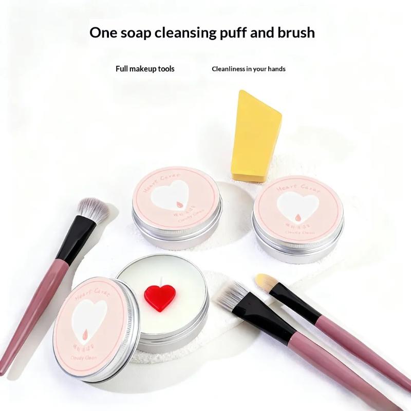 SU Cute Heart Shaped Makeup Br - Beauty Makeup Brushes reseña y precio