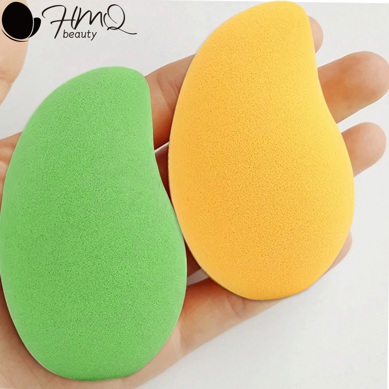12/2pcs Mango Shape Soft Makeu - Beauty Blender In Makeup reseña y precio