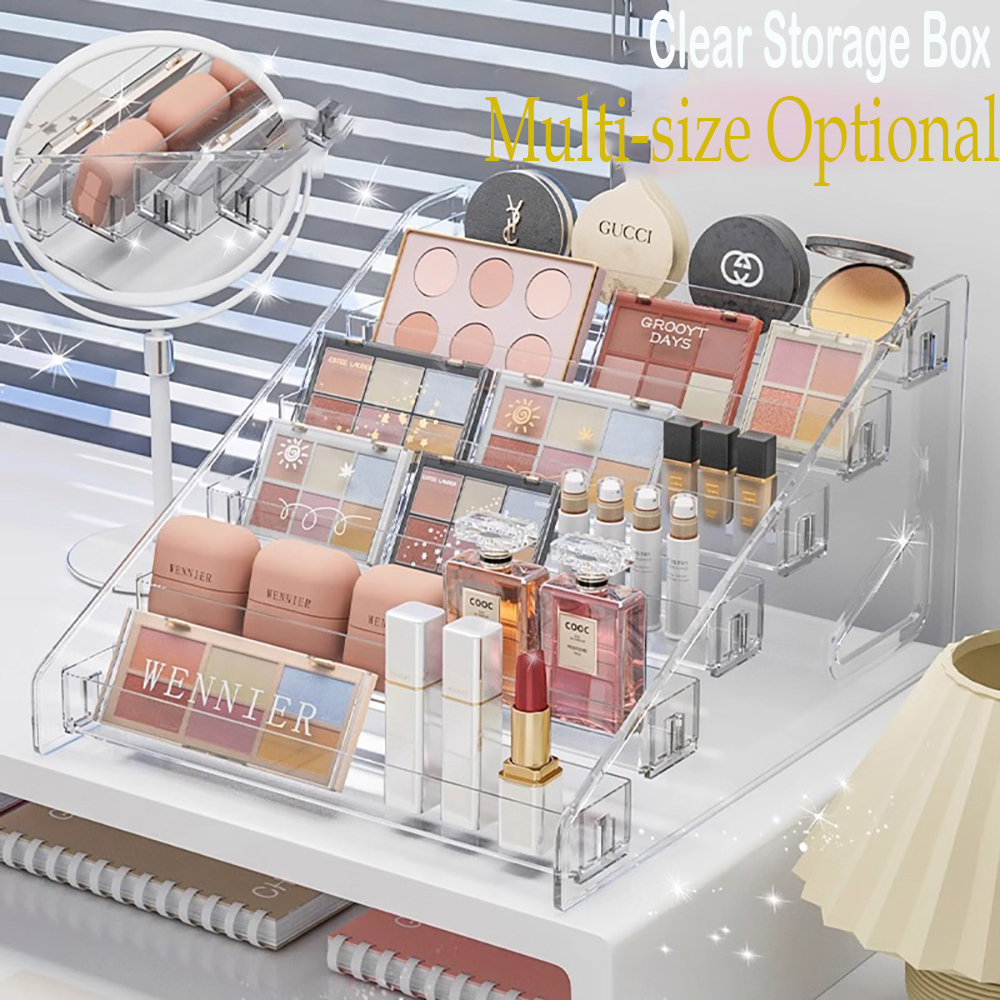 Transparent Storage Box Makeup - Eyeshadow Palette reseña y precio
