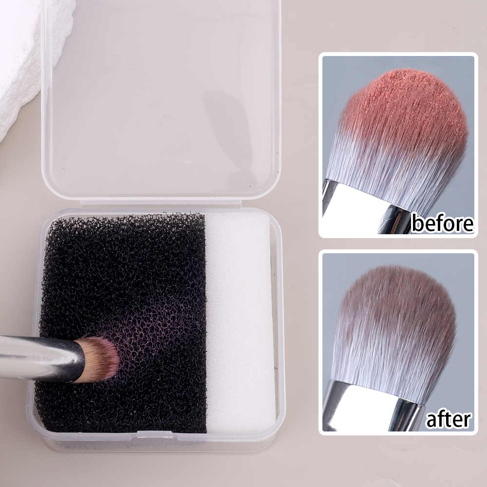 New Makeup Brush Cleaning Box  - Beauty Makeup Products reseña y precio