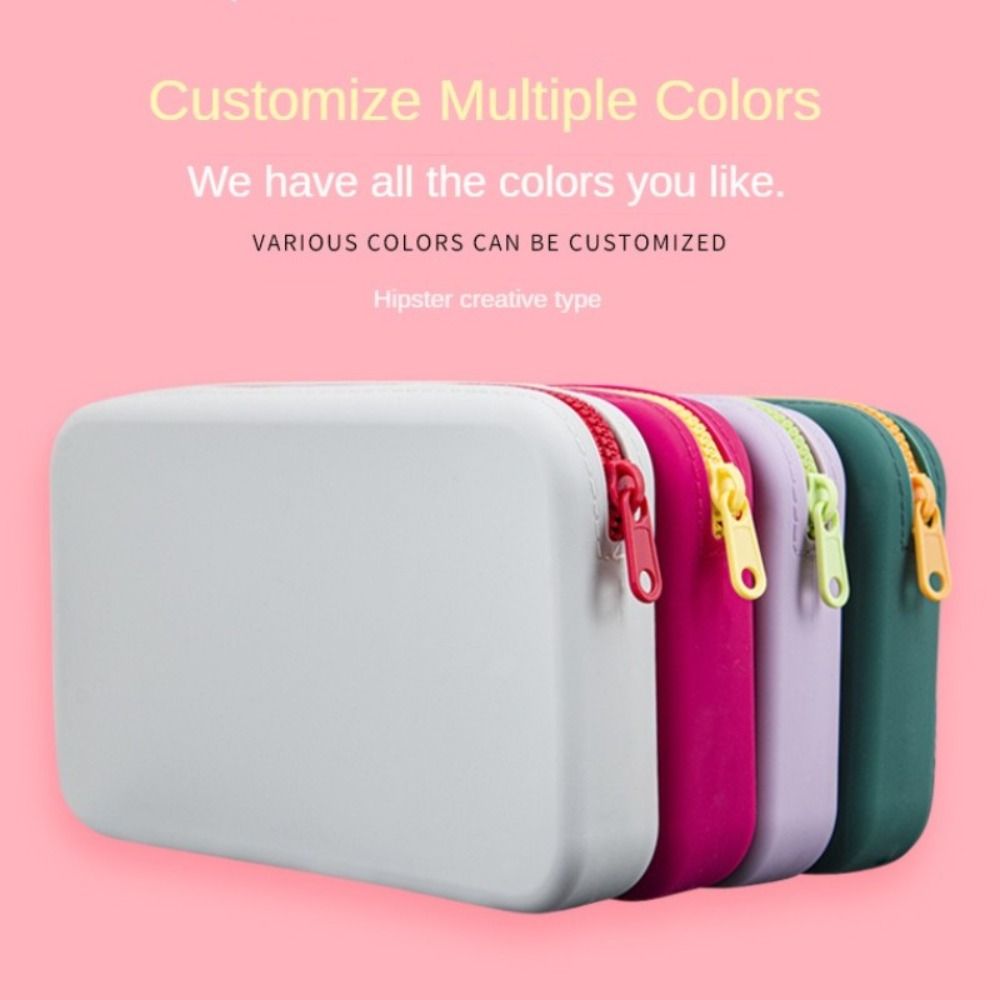 Small Square Silicone Cosmetic - Beauty Preservation Makeup Bag reseña y precio