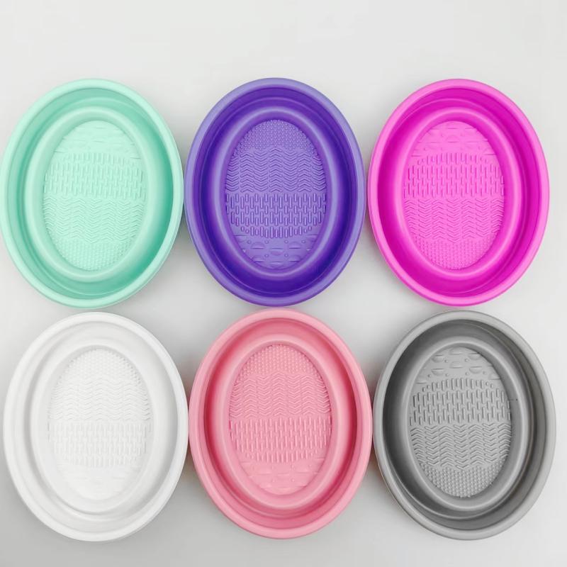 Folding Powder Puff Cleaning B - Beauty Makeup Wholesale reseña y precio