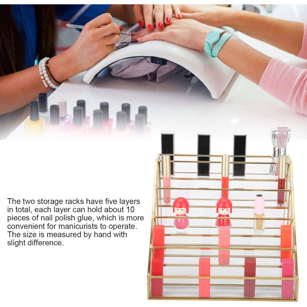 Multi-Layer Glass Nail Polish  - Eyeshadow Palette reseña y precio
