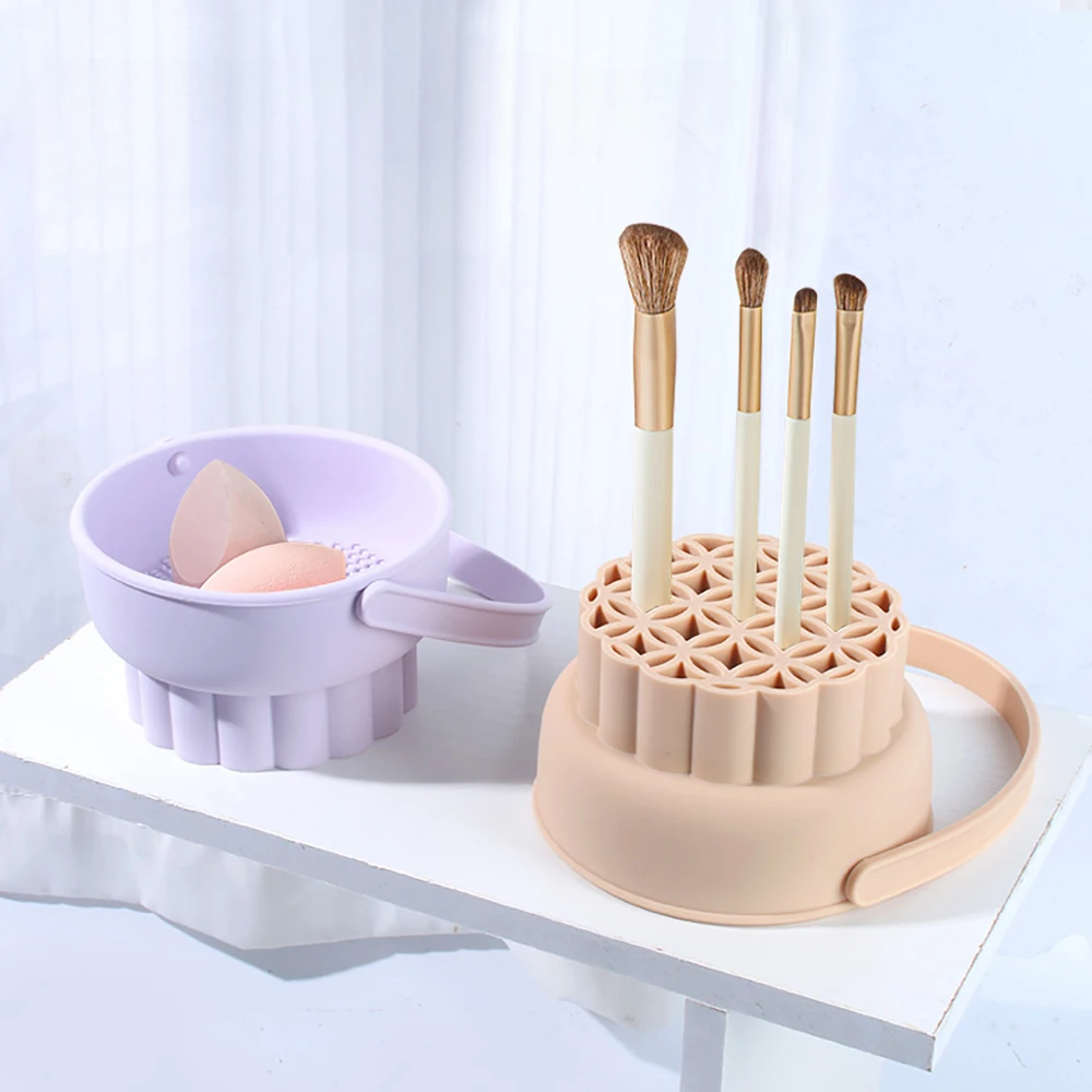 1PC Silicone Washing Bowl Make - Beauty Makeup Products reseña y precio