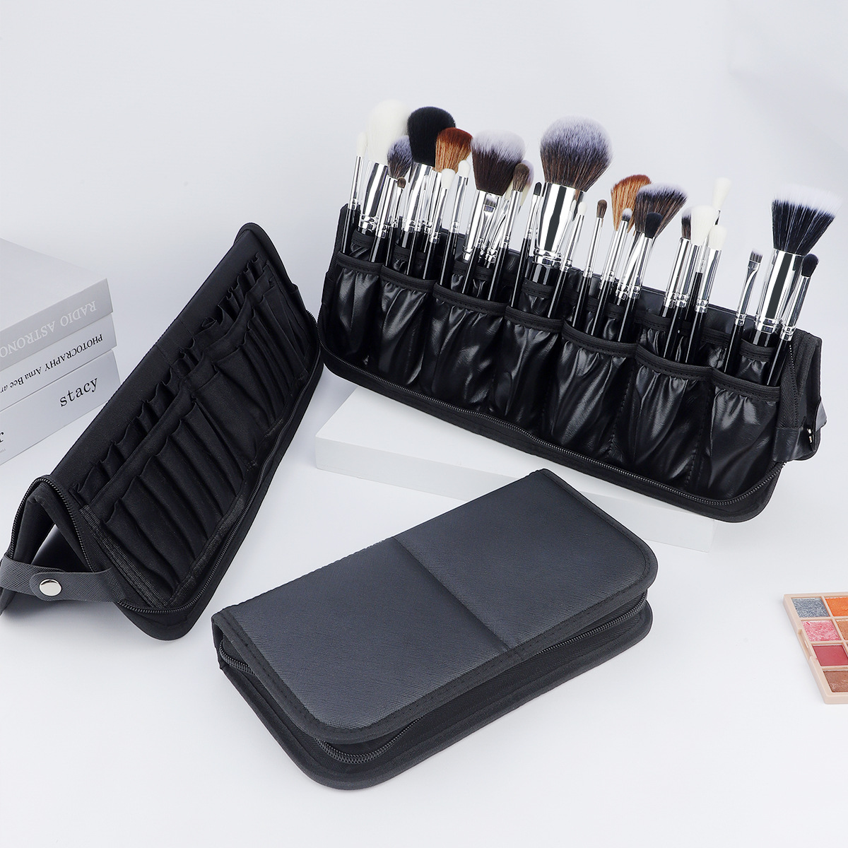 29 Holes Makeup Brush Organize - Beauty Preservation Makeup Bag reseña y precio