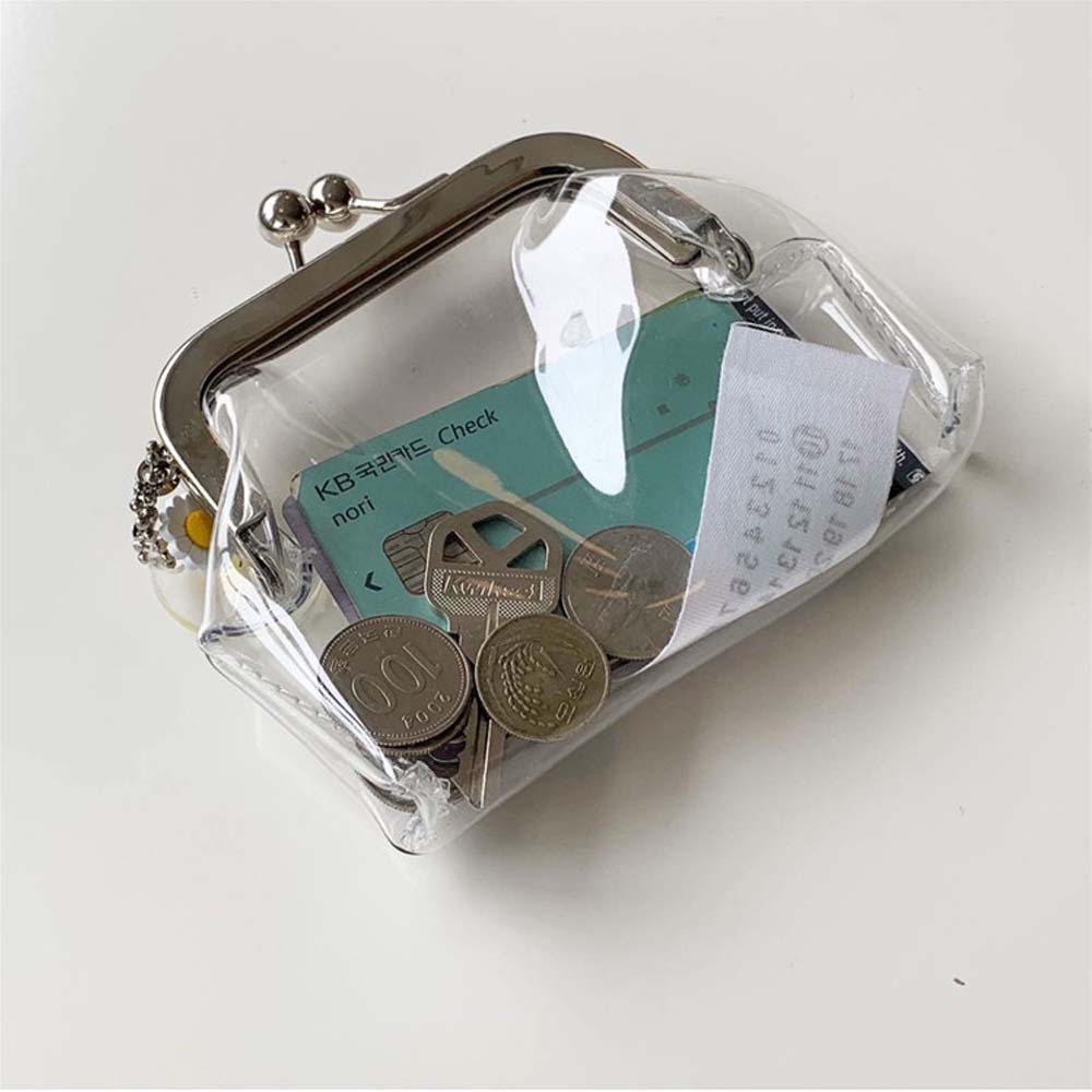 Fashion Clear PVC Mini Coin Pu - Beauty Preservation Makeup Bag reseña y precio