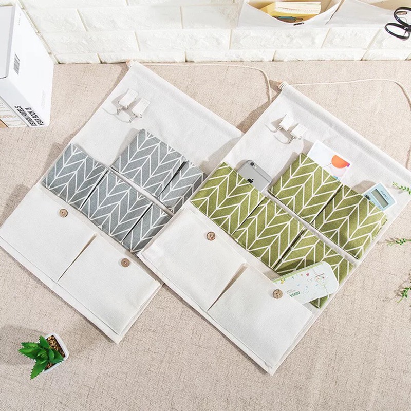 7 Pockets Linen Storage Bags H - Beauty Preservation Makeup Bag reseña y precio