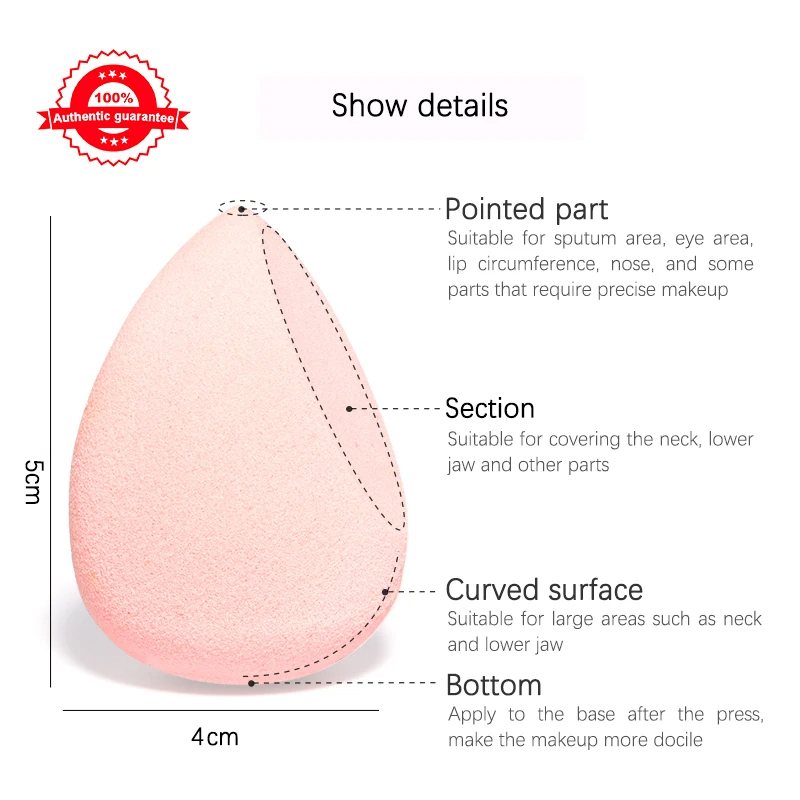 20/5/1pcs Makeup Sponge Concea - Beauty Blender In Makeup reseña y precio