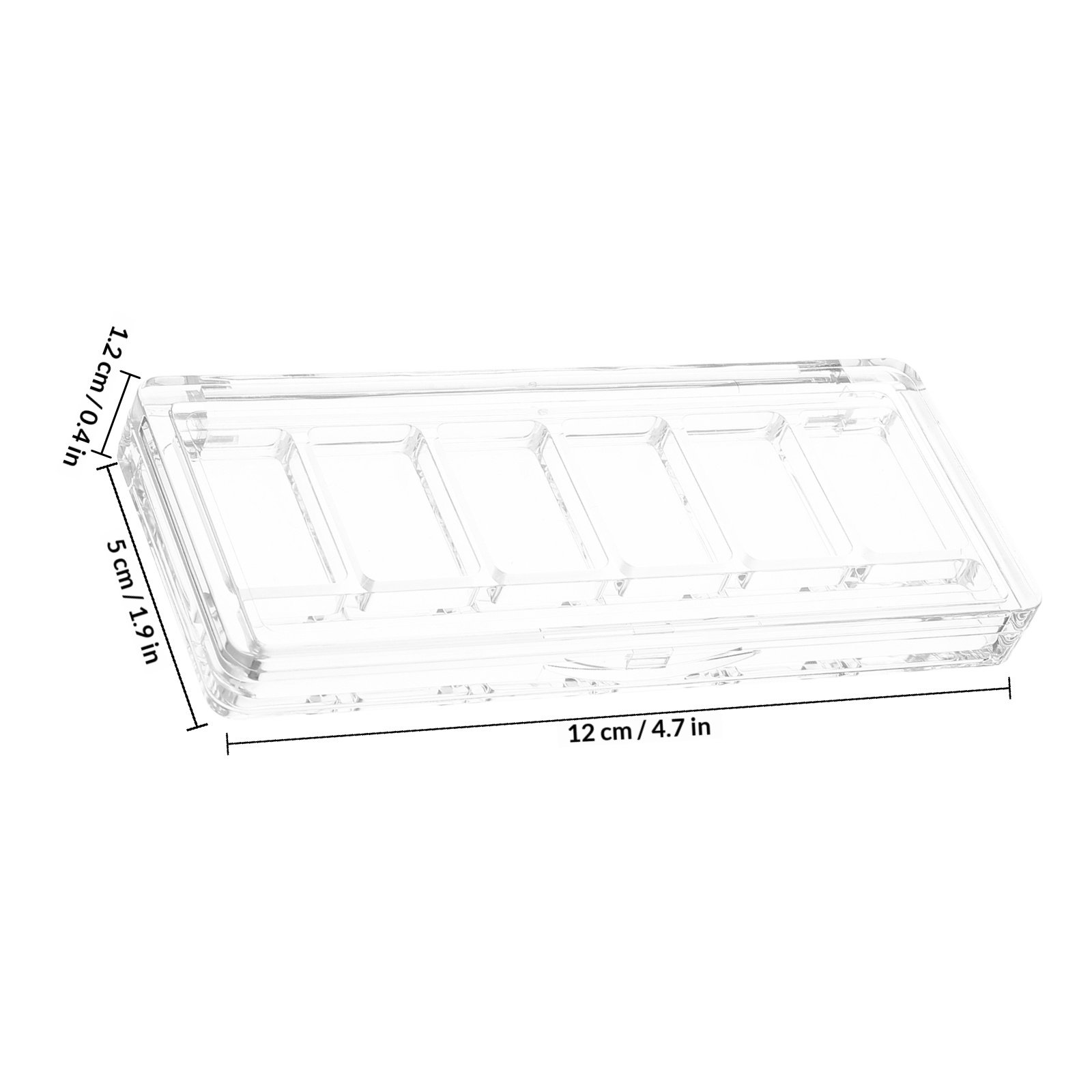Empty Clear Plastic Eyeshadow  - Eyeshadow Palette reseña y precio