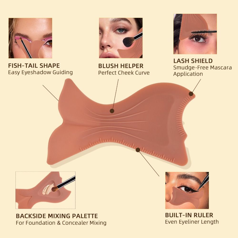 Silicone Material Eye Makeup A - Eyeshadow Palette reseña y precio