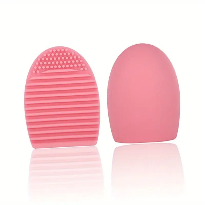 Pink Silicone Makeup Brush Cle - Beauty Makeup Products reseña y precio