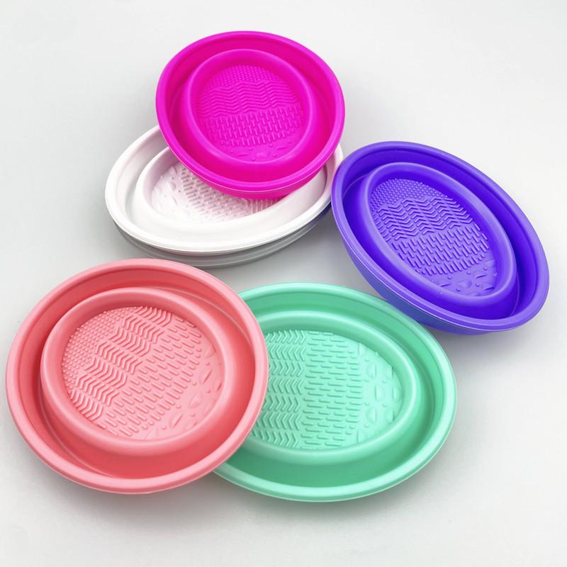 Cleaner Folding Powder Soft Si - Beauty Makeup Brushes reseña y precio