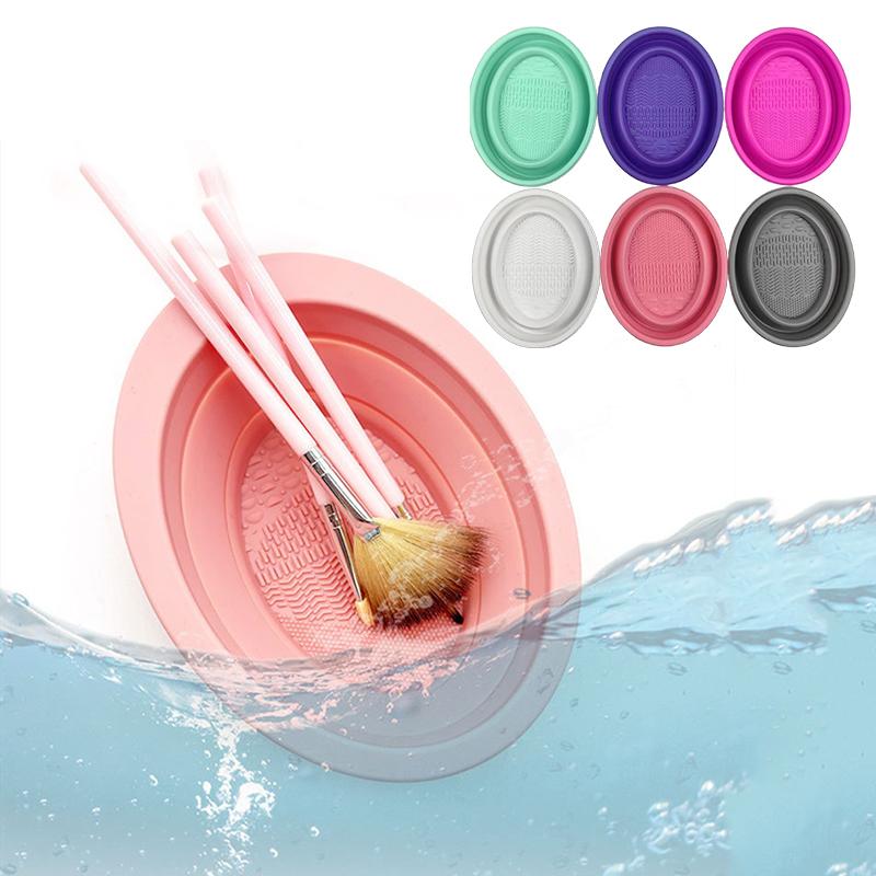 Cleaner Folding Powder Soft Si - Beauty Makeup Brushes reseña y precio
