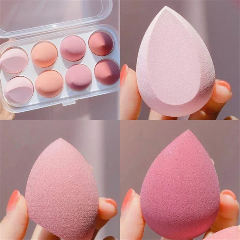 4/8pcs Makeup Sponge Blender B - Beauty Blender In Makeup reseña y precio