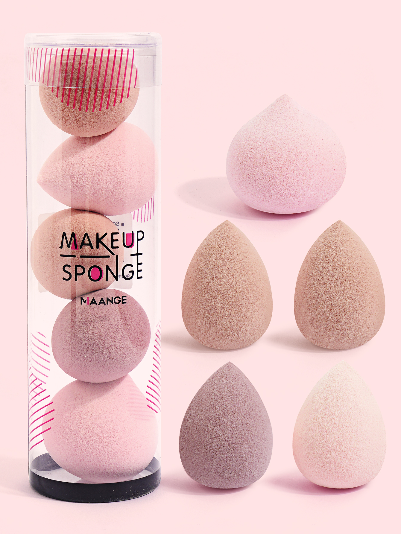 MAANGE 5PCS Makeup Sponge Blen - Beauty Blender In Makeup reseña y precio