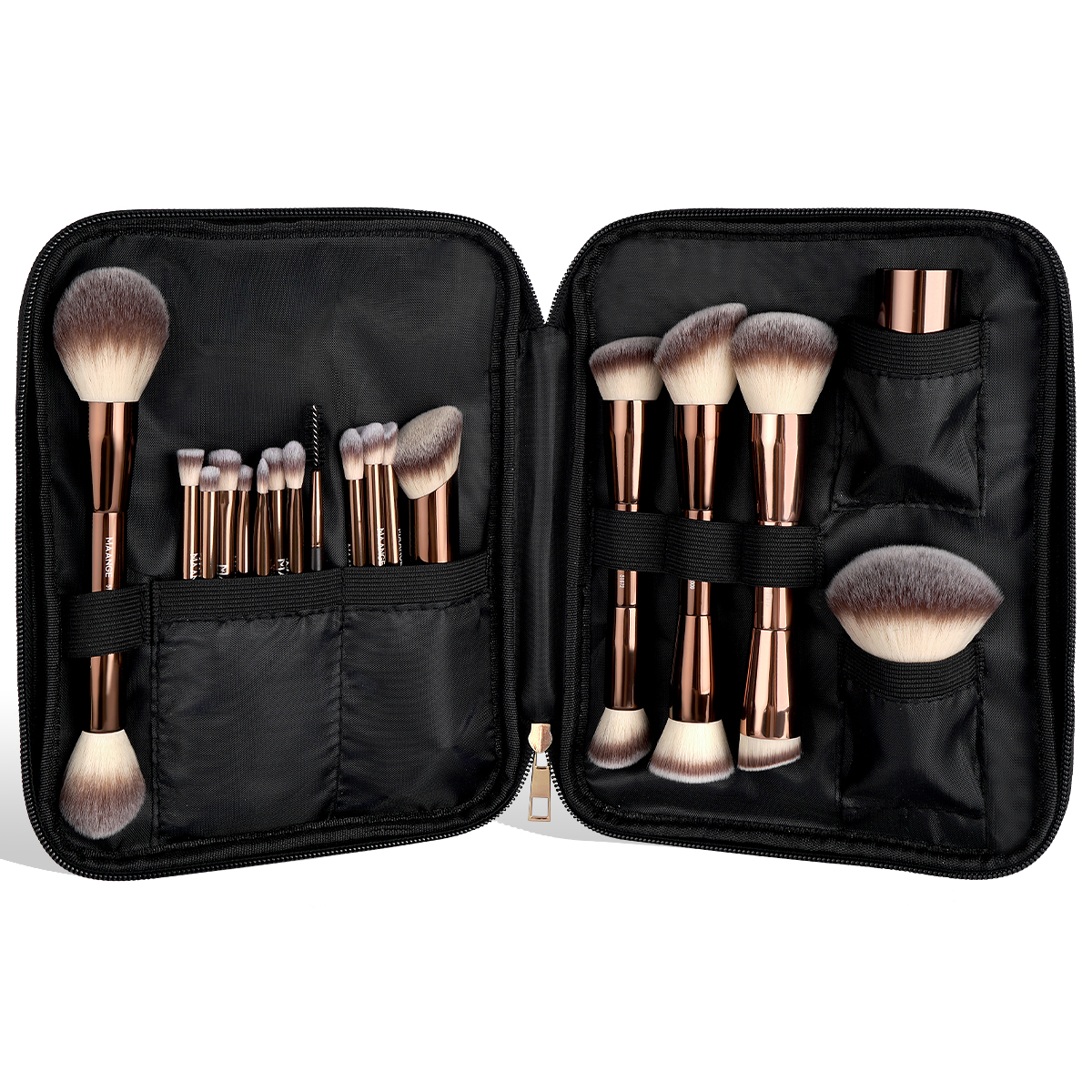 MAANGE 20pcs Pro Makeup Brushe - Beauty Preservation Makeup Bag reseña y precio