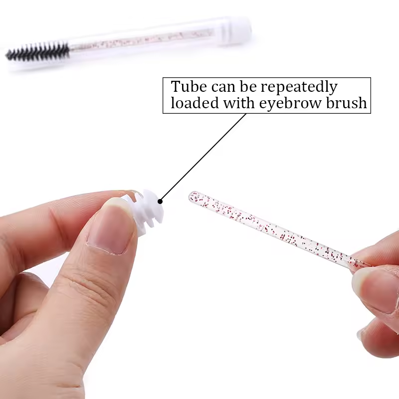 Eyelash Brush Tube With Eyebro - Beauty Makeup Wholesale reseña y precio