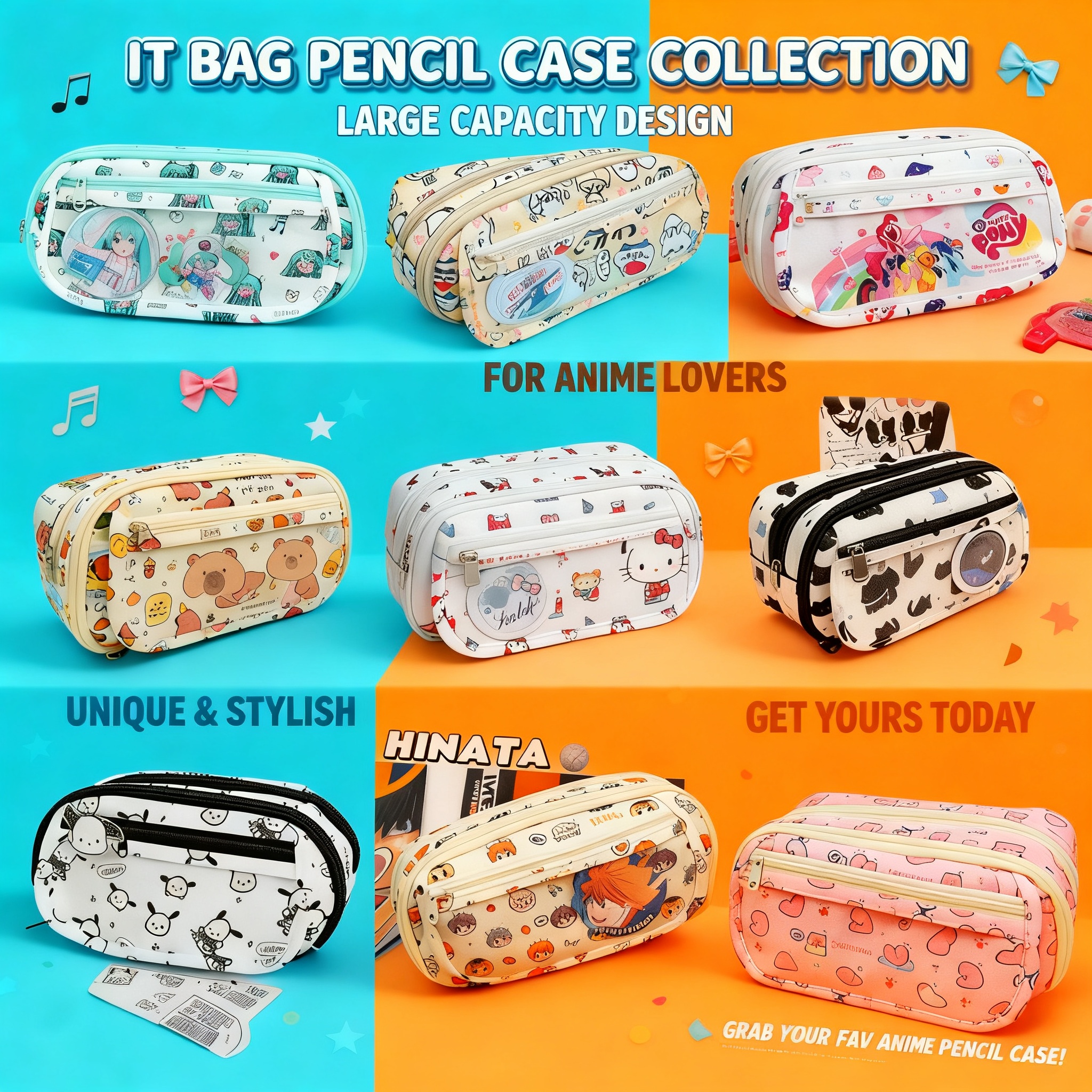 Hatsune Miku Cute Large Capaci - Beauty Preservation Makeup Bag reseña y precio