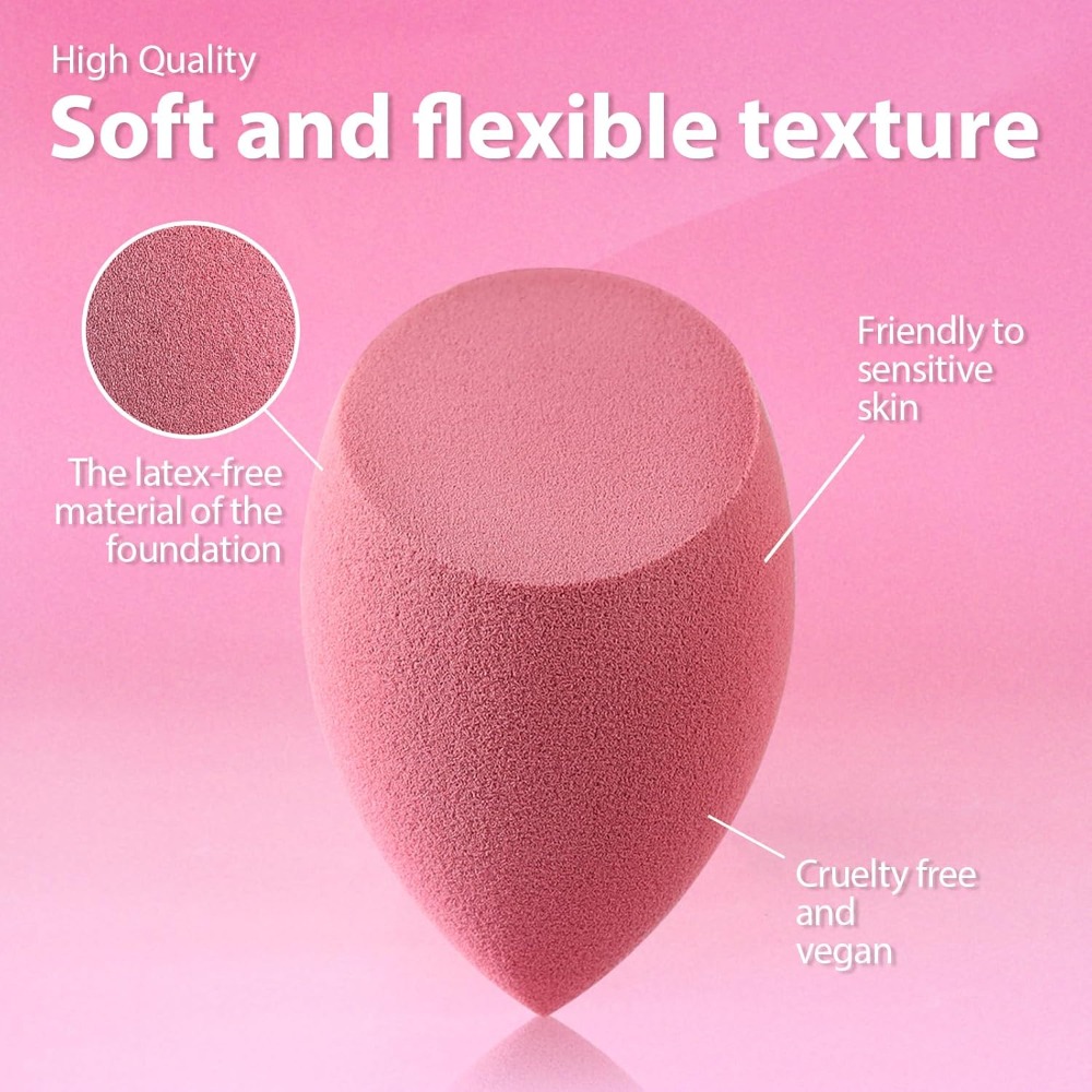 7 Pcs Makeup Sponge Set - Late - Beauty Blender In Makeup reseña y precio