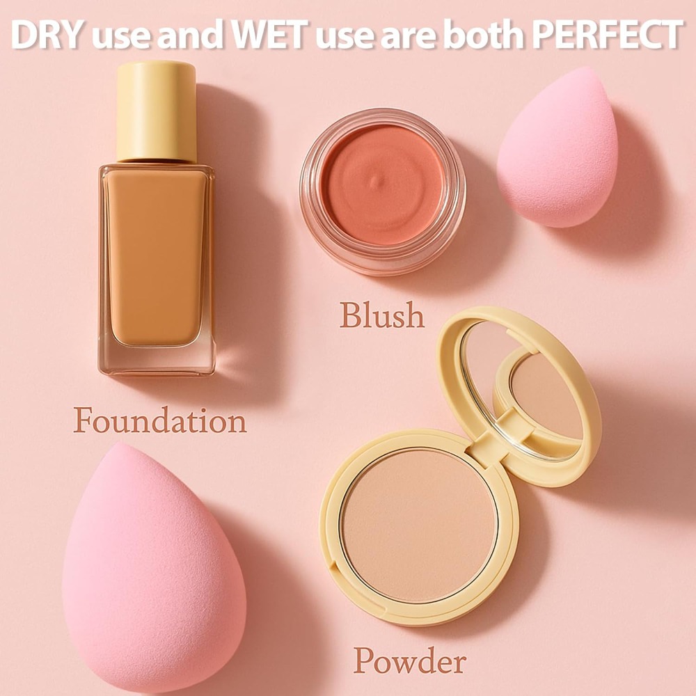 7 Pcs Makeup Sponge Set - Late - Beauty Blender In Makeup reseña y precio