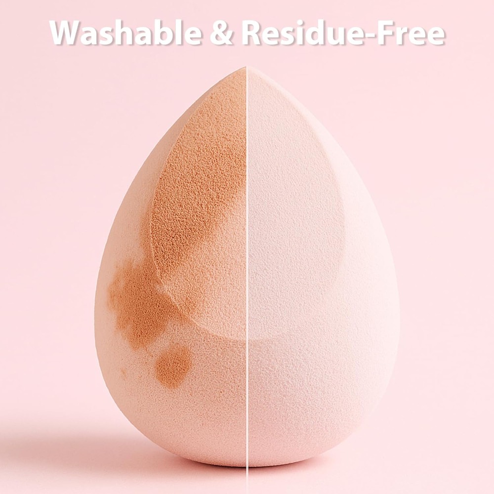 7 Pcs Makeup Sponge Set - Late - Beauty Blender In Makeup reseña y precio