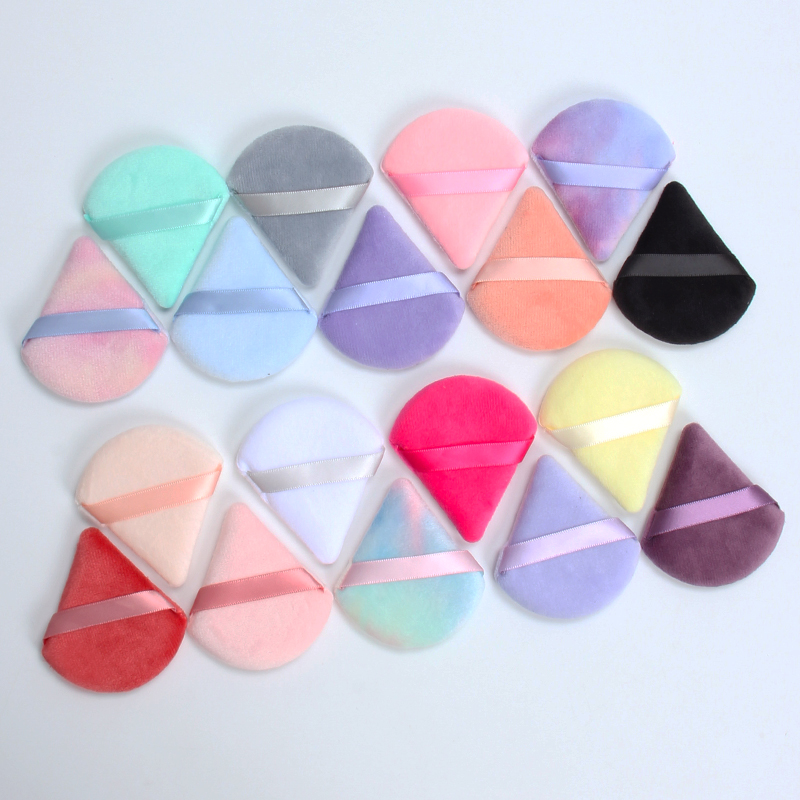 2 件 Triangle Powder Puff Face  - Beauty Blender In Makeup reseña y precio