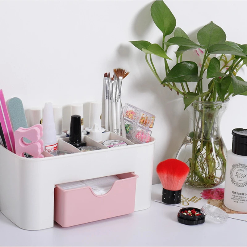 Nail Art Organizer Desktop Dra - Beauty Makeup Products reseña y precio