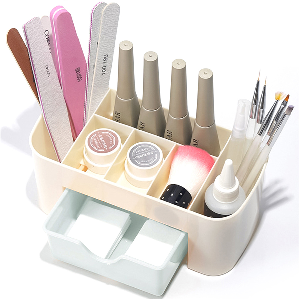 Nail Art Organizer Desktop Dra - Beauty Makeup Products reseña y precio