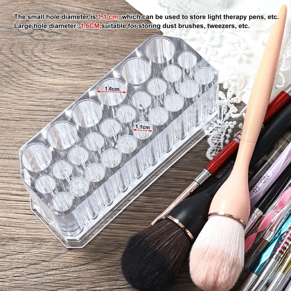 26 Holes Acrylic Nail Brushes  - Beauty Makeup Products reseña y precio