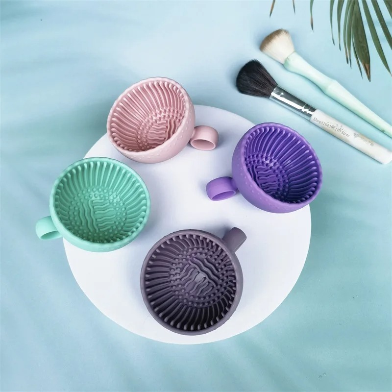 Soft Silicone Makeup Brush Cle - Beauty Makeup Brushes reseña y precio