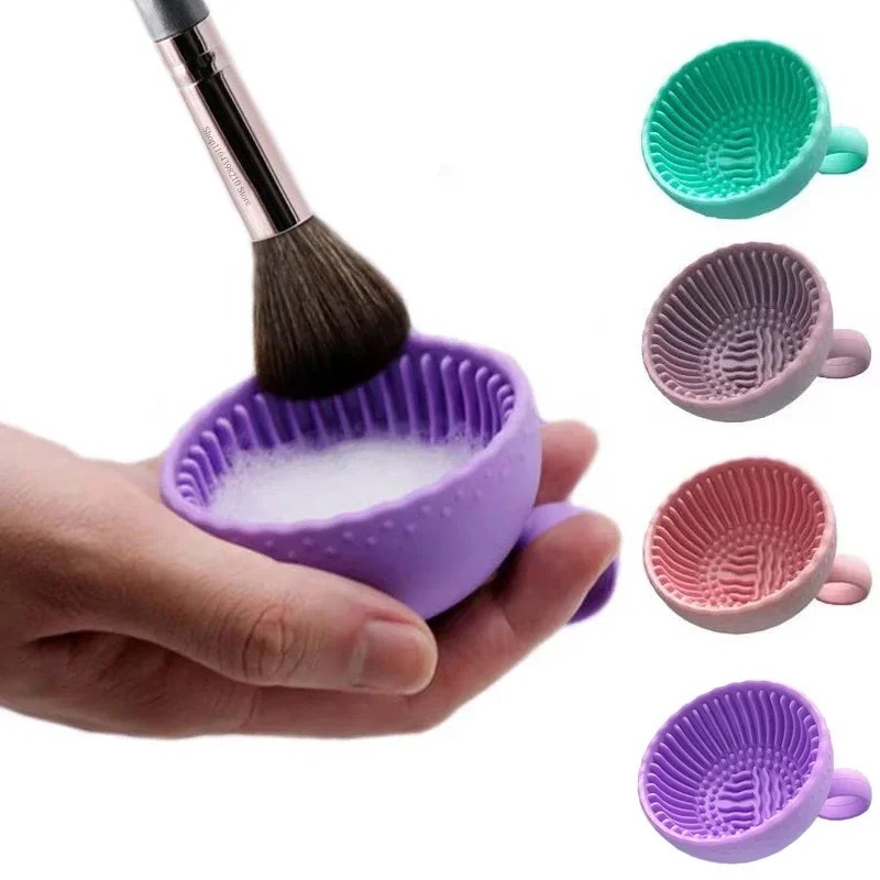 Soft Silicone Makeup Brush Cle - Beauty Makeup Brushes reseña y precio