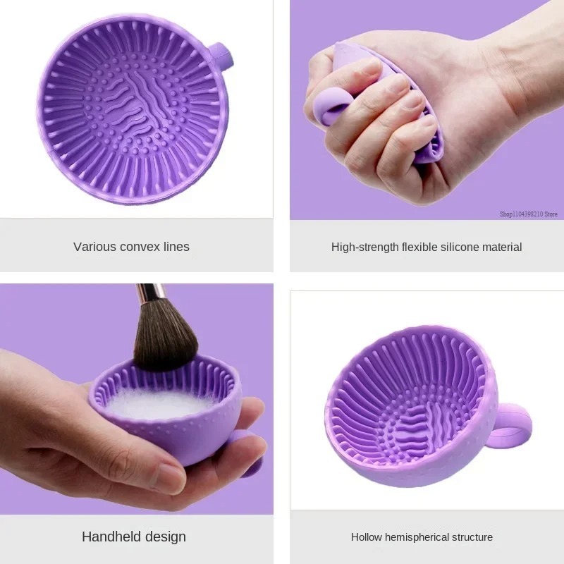 Soft Silicone Makeup Brush Cle - Beauty Makeup Brushes reseña y precio