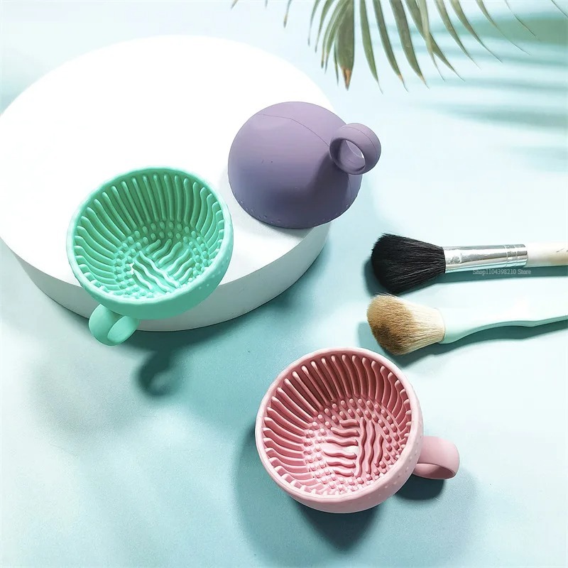 Soft Silicone Makeup Brush Cle - Beauty Makeup Brushes reseña y precio