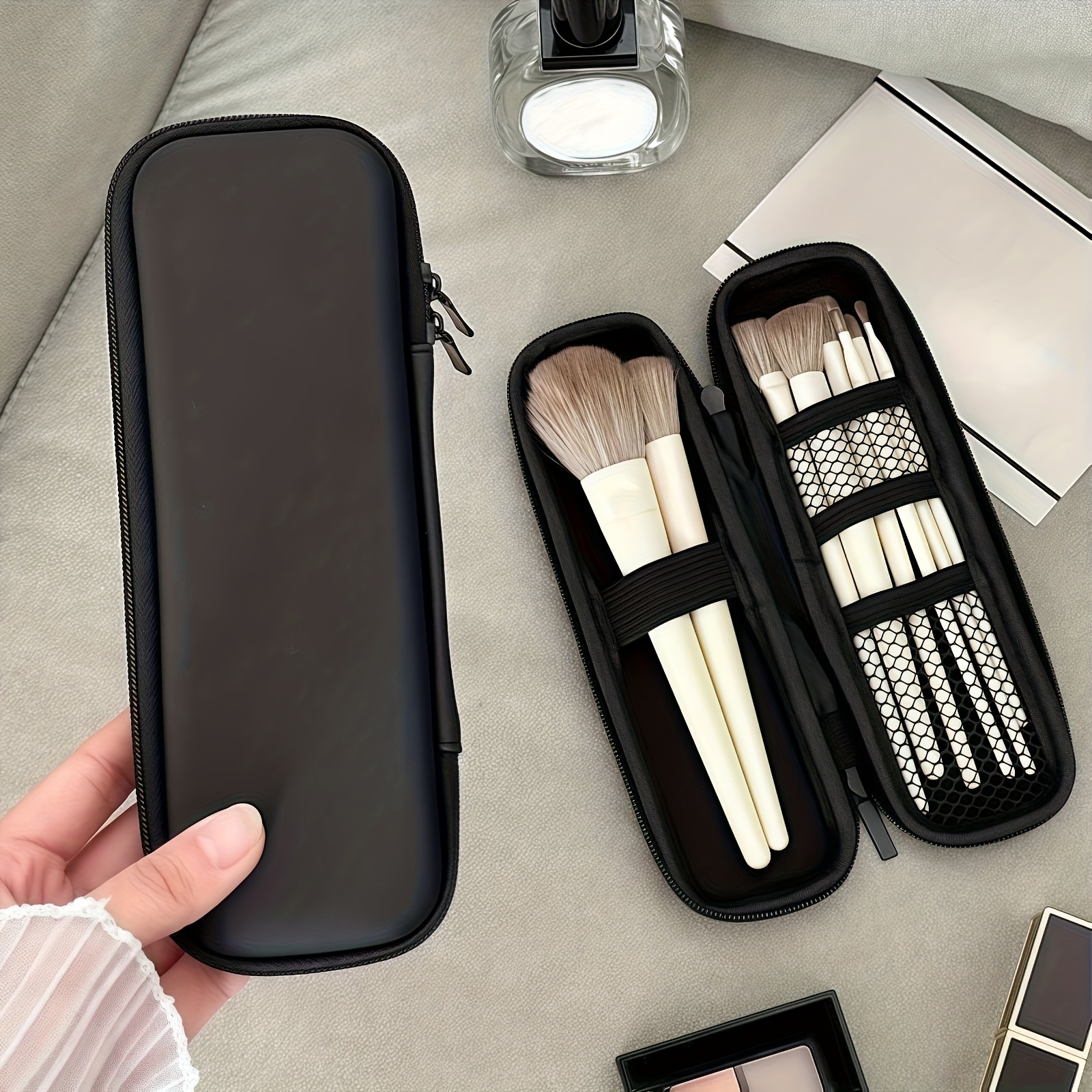 Portable Makeup Brush Organize - Beauty Preservation Makeup Bag reseña y precio