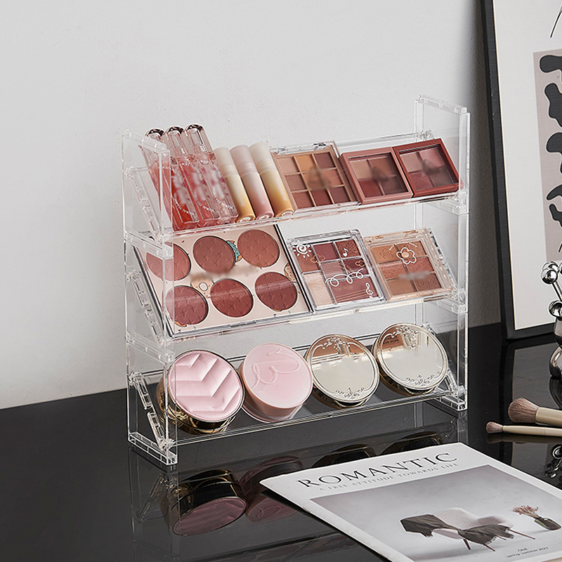 1PC Acrylic 3-layer Cosmetics  - Eyeshadow Palette reseña y precio