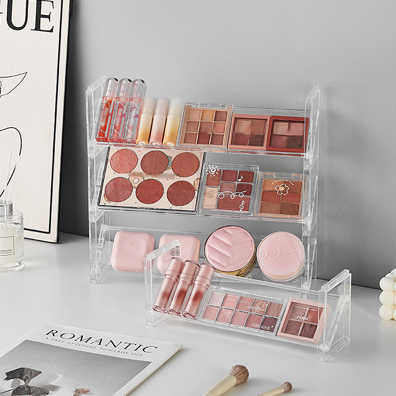 1PC Acrylic 3-layer Cosmetics  - Eyeshadow Palette reseña y precio