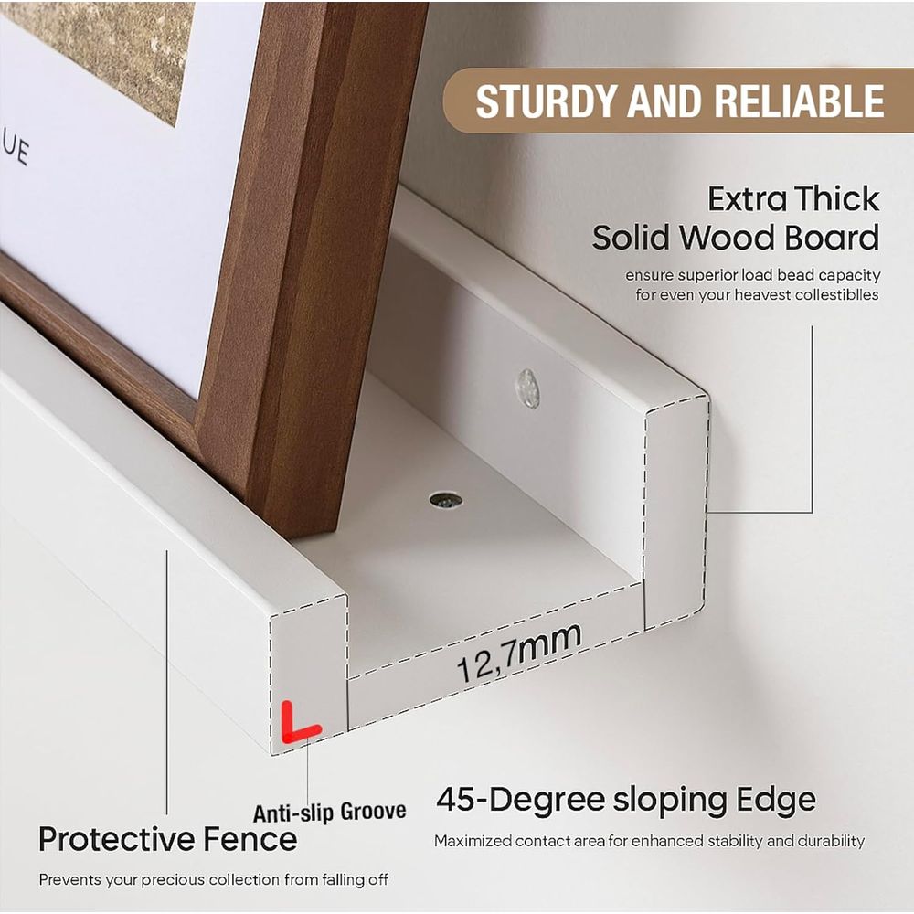 40-Inch Acrylic Wall Mount Nai - Eyeshadow Palette reseña y precio